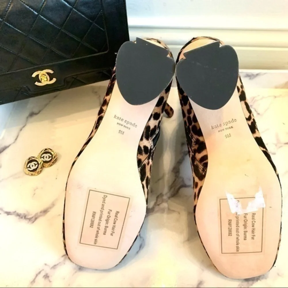 KATE SPADE Rudy Boots Leopard Print in Size 9